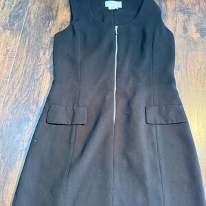 Casual Corner Black Sheath Mini Dress